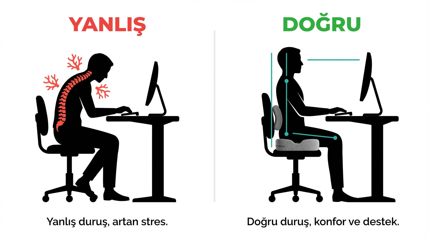 Ofis Çalışanlarında Boyun Ağrısı: Nedenler ve Kalıcı Çözümler