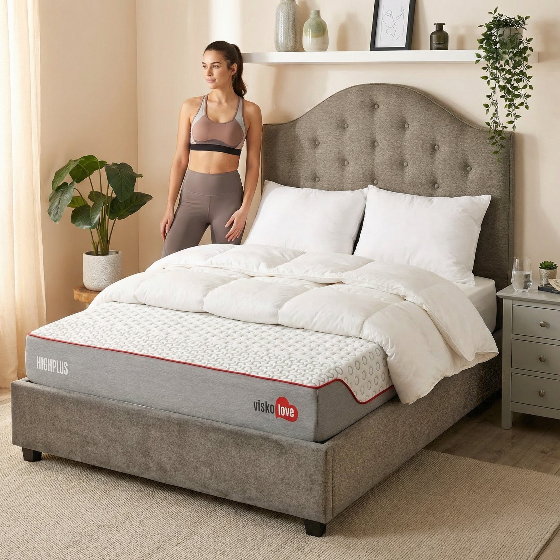 HighPlus Visco Akıllı Yatak